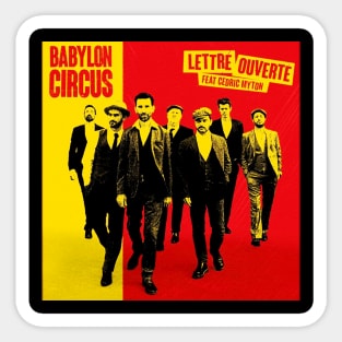 Fallin Babylon Circus Sticker